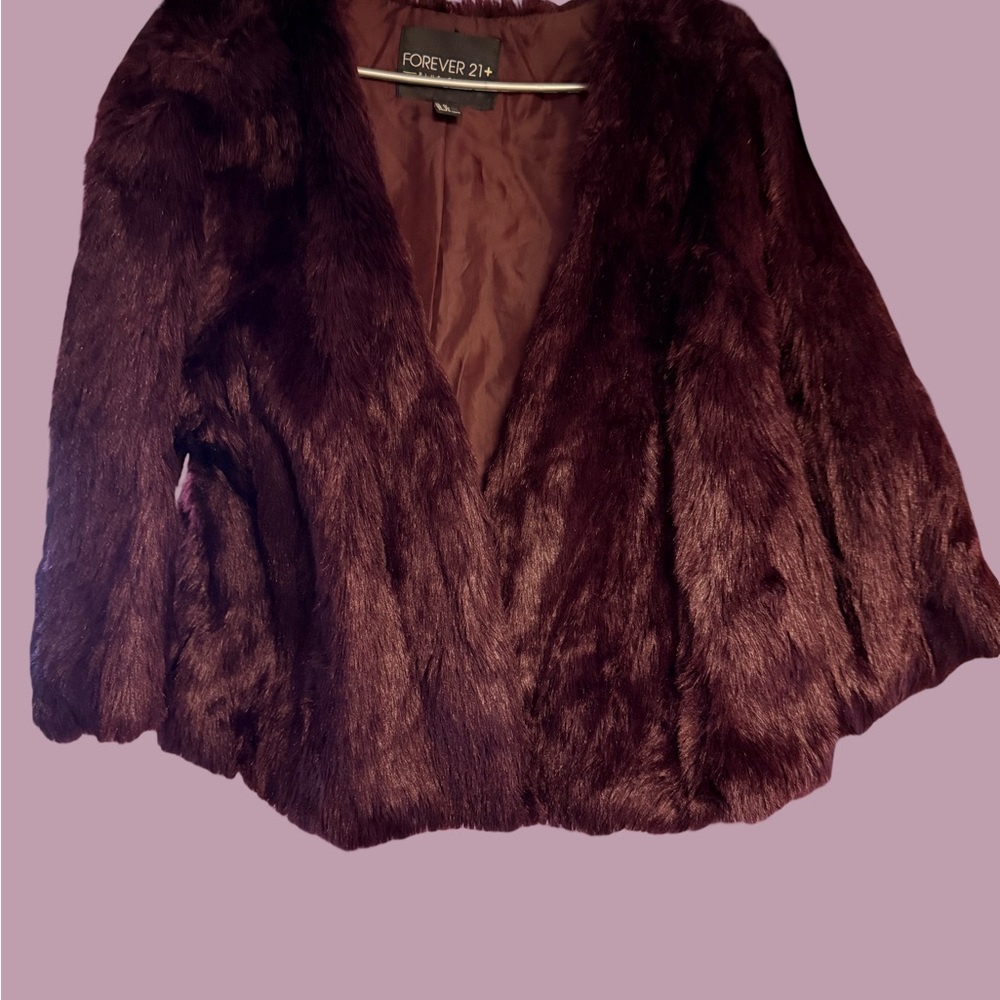 Forever 21 Faux Fur Jacket